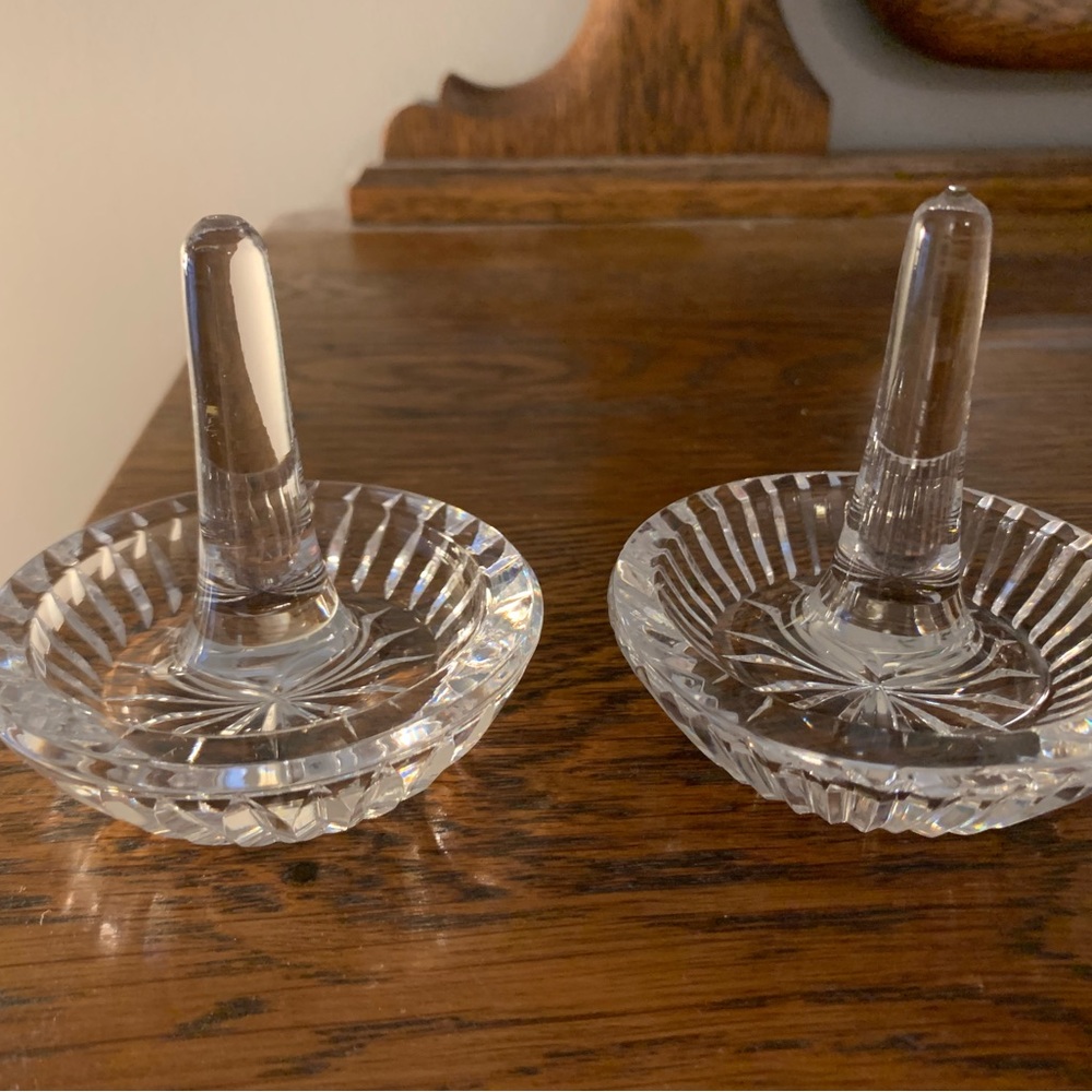 ONE Waterford crystal ring holder